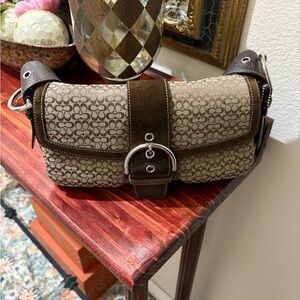 Coach Brown Vintage Shoulder Bag